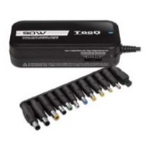 Cargador TOOQ 90W 12 DC 1xUSB Negro (TQLC-90BS02M)