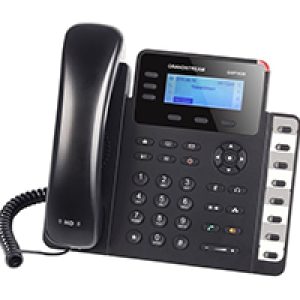 Teléfono IP GrandStream 3 Líneas Negro/Gris (GXP1630)