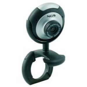 WebCam NGS FHD Micrófono USB Negra/Plata (XPRESSCAM300)
