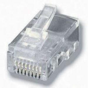 Conector EQUIP RJ45 100 Unidades Transparente(EQ121151)