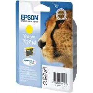 Tinta Epson T0714 Amarillo 5.5ml (C13T07144012)