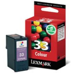 Tinta Lexmark 33 Tricolor (18CX033E)