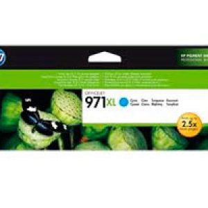 Tinta HP 971XL Cian 86.5ml 6600 páginas (CN626AE)