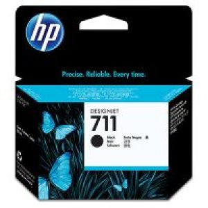 Tinta HP DesignJet 711 Negro 80ml (CZ133A)