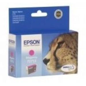 Tinta Epson T0713 Guepardo Magenta 5.5ml (C13T07134012)
