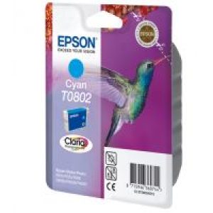 Tinta Epson T0802 Cian Photo 7.4ml (C13T08024011)