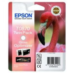 Tinta Epson T0870 Optimizador Brillo x2 (C13T08704010)
