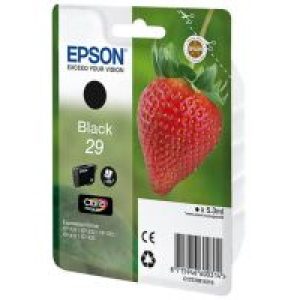 Tinta Epson 29 Fresa Negro 5.3ml 175 pág (C13T29814012)