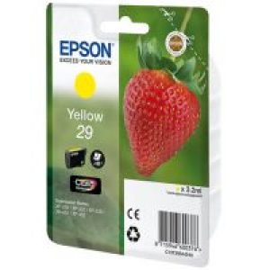 Tinta Epson 29 Amarillo 3.2ml 180 pág (C13T29844012)