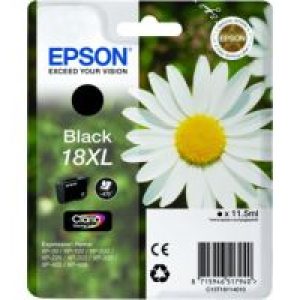 Tinta Epson 18XL Negro 11.5ml 470 pág (C13T18114012)