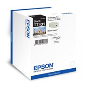 Tinta Epson T7441 XL Negro 181.1ml (C13T74414010)