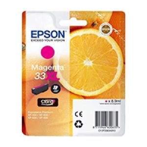 Tinta Epson 33XL Magenta 8.9ml 650 pág (C13T33634012)