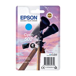 Tinta Epson 502 Cian 3.3ml 165 páginas (C13T02V24010)