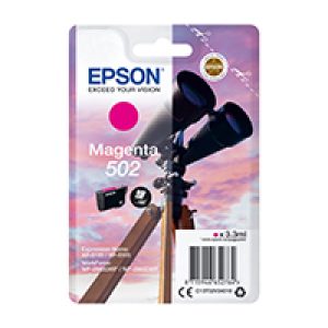 Tinta Epson 502 Magenta 3.3ml 165 pág (C13T02V34010)
