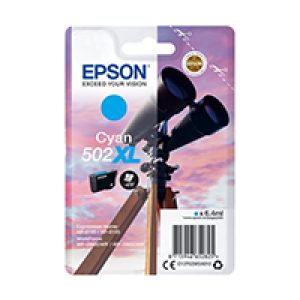 Tinta Epson 502XL Cian 6.4ml 470 páginas (C13T02W24010)