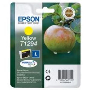 Tinta Epson T1294 Amarillo 7ml 616 pág (C13T12944012)