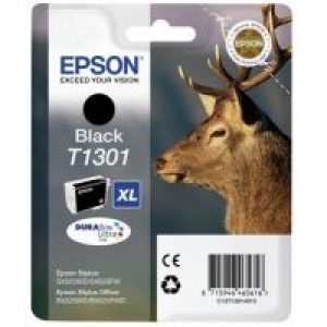 Tinta Epson T1301 Negro 25.4ml 945 pág (C13T13014012)