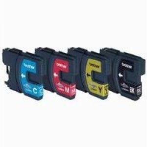 Tinta Brother Pack Negro/Tricolor (LC980VALBP)