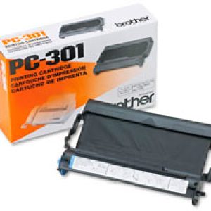 Cartucho y Bobina BROTHER para FAX 235 páginas (PC-301)