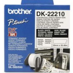 Cinta de Papel Continua BROTHER 29mm 30.48m (DK-22210)