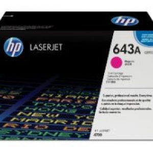 Toner HP LaserJet 643A Magenta 10000 páginas (Q5953A)