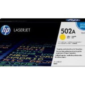 Toner HP LaserJet 502A Amarillo 4000 páginas (Q6472A)