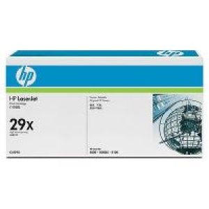 Toner HP LaserJet 29X Negro 10000 páginas (C4129X)