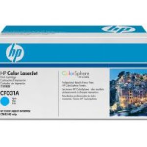 Toner HP LaserJet 646A Cian 12500 páginas (CF031A)