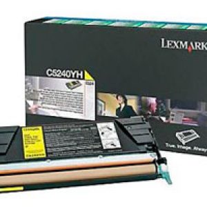 Toner Lexmark Laser Amarillo 5000 páginas (C5240YH)