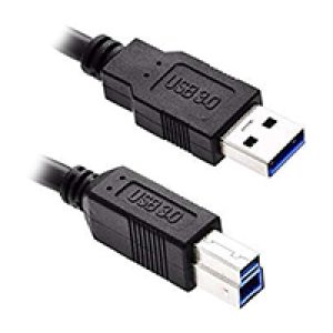 Cable de datos A-B Qi 1.5m USB 3.0 (50722)
