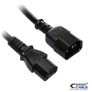 Nanocable C14/M a C13/H 1.5m Negro (10.22.0202)