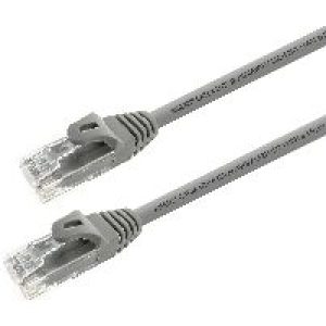 Cable AISENS RJ45 Cat.6a UTP AWG24 15m Gris (A145-0331)