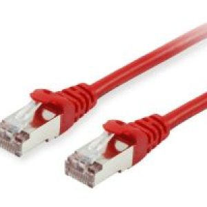 Cable EQUIP RJ45 Cat.6 S/FTP AWG26 1m Rojo (EQ606503)