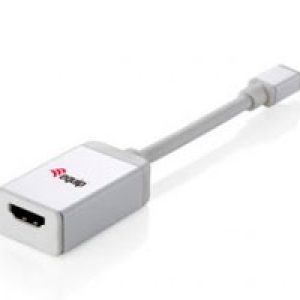 Cable EQUIP Mini DP/M a HDMI/H Beige/Blanco (EQ133434)