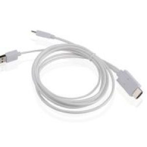 Cable Approx mUSB/M a HDMI/M Blanco (APPC23)