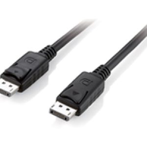 Cable EQUIP DP/M a DP/M 3m Negro (EQ119333)