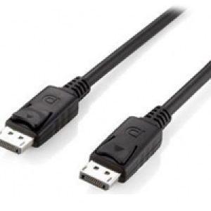 Cable EQUIP DP/M a DP/M 1m Negro (EQ119331)
