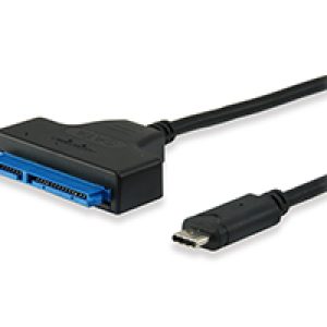 Cable EQUIP USB-C/M a SATA/M 6Gbit/s Negro (EQ133456)