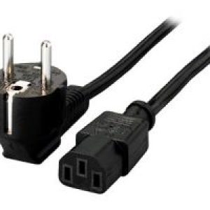 Cable Alimentación EQUIP CEE7/H a C13/H 1.8m (EQ112120)