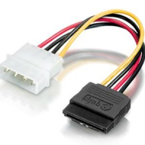 Cable Alimentación EQUIP Molex (4-pin) a SATA(EQ112050)