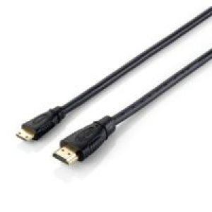 Cable EQUIP HDMI A/M a HDMI C/M 1m Negro (EQ119306)