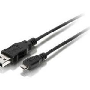 Cable EQUIP USB-A/M a mUSB-B/M 1.8m Negro (EQ128523)