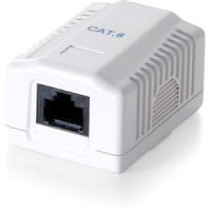 Roseta EQUIP 1xRJ45/H Cat.6 Blanco (EQ235211)