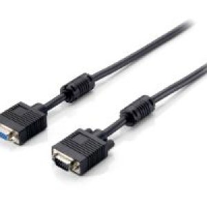 Cable EQUIP VGA/M a VGA/H 10m Negro (EQ118804)
