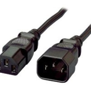 Cable Alimentación EQUIP C13/H a C14/M 1.8m (EQ112100)