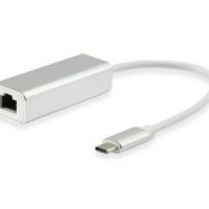 Cable EQUIP USB-C/M a RJ45 Gbit/H 15cm Blanco(EQ133454)