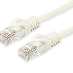 Cable EQUIP RJ45 Cat.6a U/UTP 5m Blanco (EQ603005)