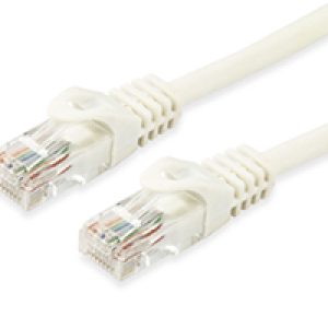 Cable EQUIP RJ45 Cat.6a U/UTP 20m Blanco (EQ603009)