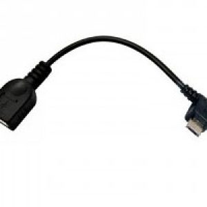 Nanocable mUSB-B/M a USB-A/H 15cm Negro (10.01.3600)