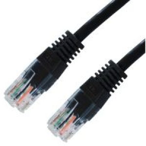 Nanocable RJ45 Cat5e UTP AWG24 5m Negro (10.20.0105-BK)